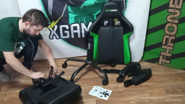 Сборка и обзор обновлённого игрового кресла VMMGAME THRONE Сборка и обзор обновлённого игрового кресла VMMGAME THRONE