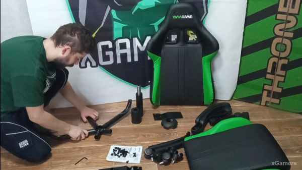 Сборка и обзор обновлённого игрового кресла VMMGAME THRONE Сборка и обзор обновлённого игрового кресла VMMGAME THRONE