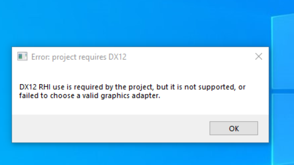 Как избавиться от «DX12 RHI use is required» в S.T.A.L.K.E.R. 2 Как избавиться от «DX12 RHI use is required» в S.T.A.L.K.E.R. 2