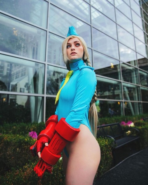 Лучший косплей Кэмми Уайт из Street Fighter Лучший косплей Кэмми Уайт из Street Fighter