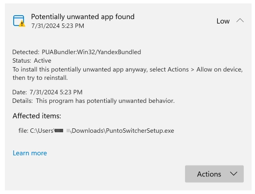 Что такое PUABundler Win32 YandexBundled и как его удалить Что такое PUABundler Win32 YandexBundled и как его удалить