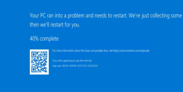 Как избавиться от DRIVER VERIFIER DETECTED VIOLATION на Windows 10 и 11? Как избавиться от DRIVER VERIFIER DETECTED VIOLATION на Windows 10 и 11?