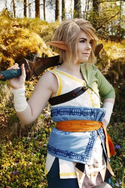 Очень симпатичный косплей по игре Legend of Zelda Очень симпатичный косплей по игре Legend of Zelda