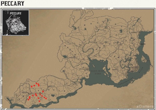 Red dead redemption 2 - животные. Карты с местами обитания Red dead redemption 2 - животные. Карты с местами обитания