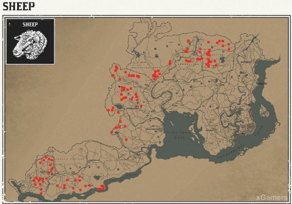 Red dead redemption 2 - животные. Карты с местами обитания Red dead redemption 2 - животные. Карты с местами обитания