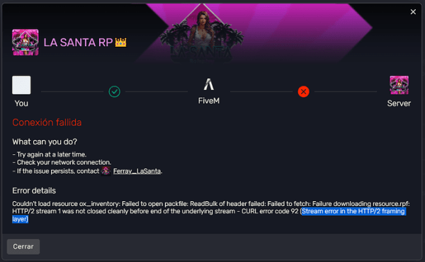 Как исправить «Couldn’t load resource ox_inventory» в FiveM Как исправить «Couldn’t load resource ox_inventory» в FiveM