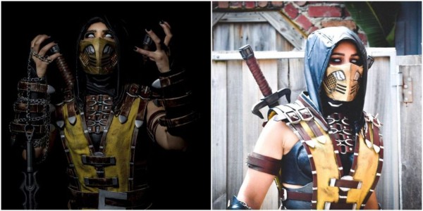 Лучший косплей Скорпиона из Mortal Kombat Лучший косплей Скорпиона из Mortal Kombat