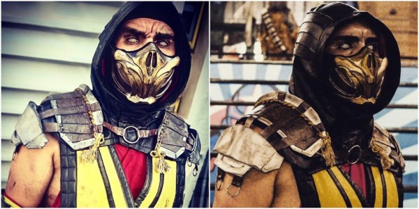 Лучший косплей Скорпиона из Mortal Kombat Лучший косплей Скорпиона из Mortal Kombat