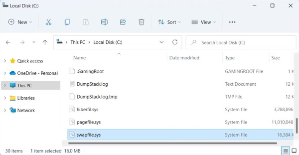 Что такое swapfile.sys и можно ли его удалить Что такое swapfile.sys и можно ли его удалить