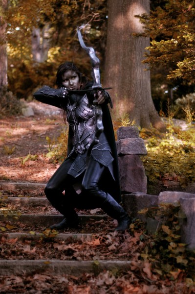Косплей в честь Карлии «Леди Теней» из Skyrim Косплей в честь Карлии «Леди Теней» из Skyrim