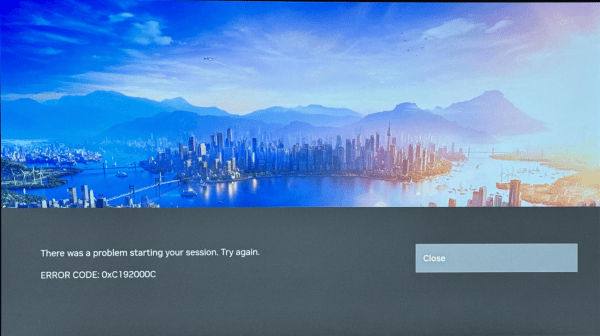 Как исправить ошибку GeForce Now с кодом 0xC192000E? Как исправить ошибку GeForce Now с кодом 0xC192000E?