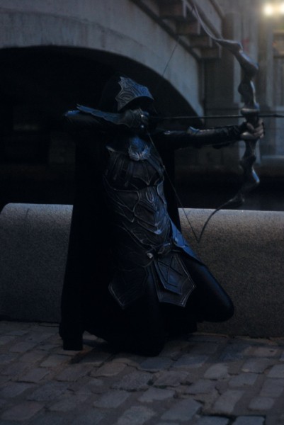 Косплей в честь Карлии «Леди Теней» из Skyrim Косплей в честь Карлии «Леди Теней» из Skyrim