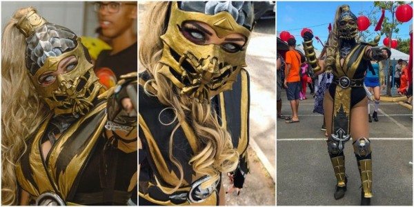 Лучший косплей Скорпиона из Mortal Kombat Лучший косплей Скорпиона из Mortal Kombat