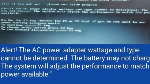 Как избавиться от «AC power adapter wattage and type cannot be determined» Как избавиться от «AC power adapter wattage and type cannot be determined»
