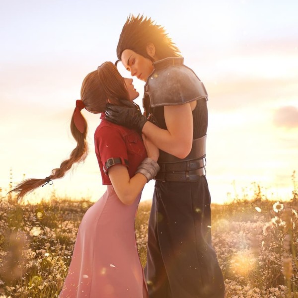 Невероятный косплей Аэрис и Зака из Final Fantasy VII Невероятный косплей Аэрис и Зака из Final Fantasy VII