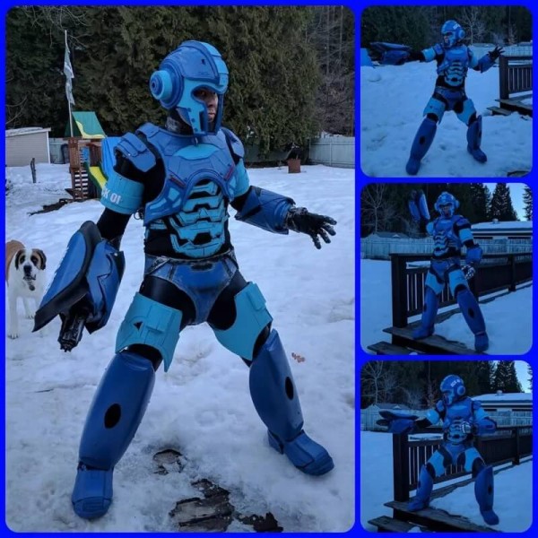 Святая корова, этот косплей Mega Man Святая корова, этот косплей Mega Man