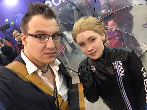 Косплей на Фрэджайл из Death Stranding Косплей на Фрэджайл из Death Stranding