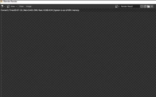 Как исправить ошибку «System is out of GPU memory» в Blender Как исправить ошибку «System is out of GPU memory» в Blender