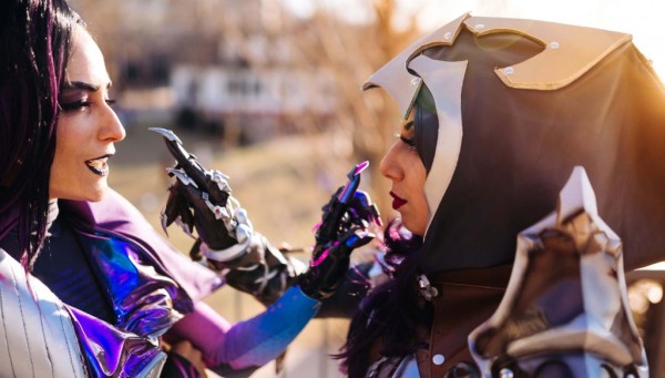 Когда актер озвучки воссоздаёт своего персонажа из Overwatch Когда актер озвучки воссоздаёт своего персонажа из Overwatch