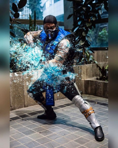 Лучший косплей Саб-Зиро Лучший косплей Саб-Зиро