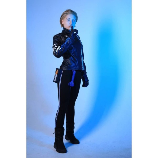 Косплей на Фрэджайл из Death Stranding Косплей на Фрэджайл из Death Stranding