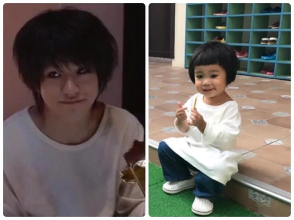 У ребенка получился косплей по аниме Тетрадь смерти У ребенка получился косплей по аниме Тетрадь смерти