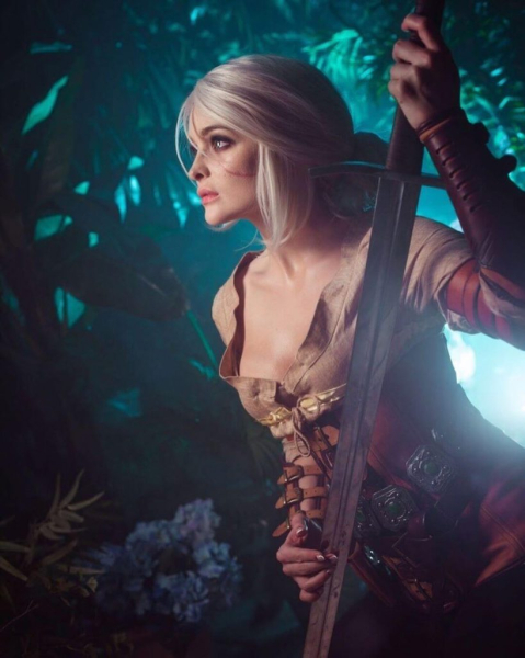 Абсолютно совершенный косплей Цири из The Witcher 3: Wild Hunt Абсолютно совершенный косплей Цири из The Witcher 3: Wild Hunt