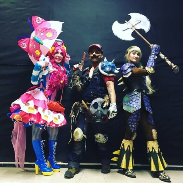 Супер Марио в потрясающем косплее в стиле сел-шейдинг Супер Марио в потрясающем косплее в стиле сел-шейдинг