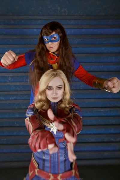 Лучший косплей Мисс Марвел из Мстителей Лучший косплей Мисс Марвел из Мстителей