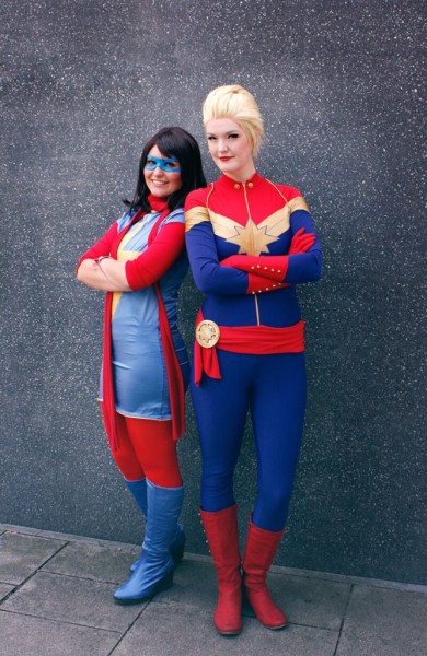 Лучший косплей Мисс Марвел из Мстителей Лучший косплей Мисс Марвел из Мстителей