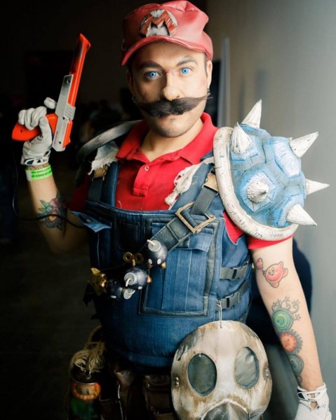 Супер Марио в потрясающем косплее в стиле сел-шейдинг Супер Марио в потрясающем косплее в стиле сел-шейдинг