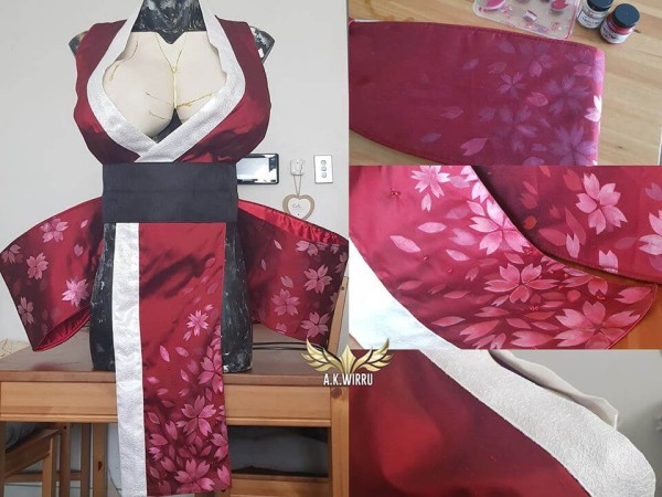 Трансформация в Мэй Ширануи с помощью множества накладок Трансформация в Мэй Ширануи с помощью множества накладок