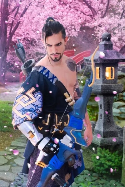 Очень красивый косплей Хандзо