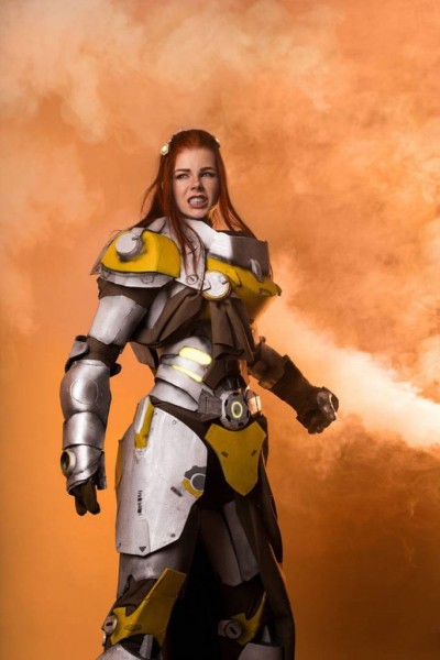 Косплей Анастасии Зеленовой — Бригитта из Overwatch Косплей Анастасии Зеленовой — Бригитта из Overwatch