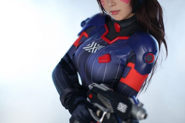 Косплей Overwatch в стиле киберспорт Косплей Overwatch в стиле киберспорт
