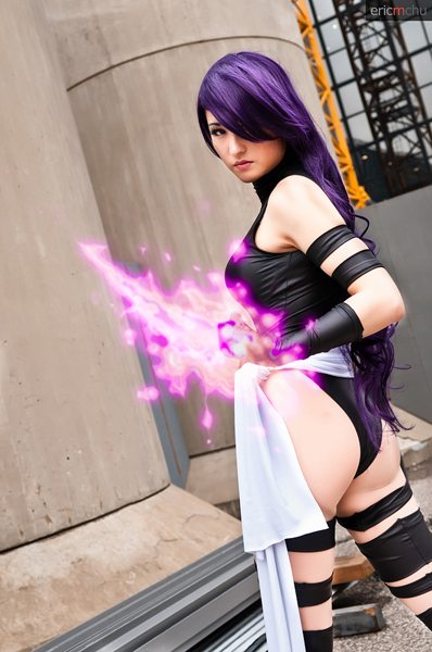Приготовьтесь к тому, что ваш разум изменится: косплей Psylocke Приготовьтесь к тому, что ваш разум изменится: косплей Psylocke