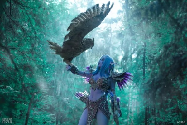 Лучший косплей по World of Warcraft должен иметь при себе настоящих сов! Лучший косплей по World of Warcraft должен иметь при себе настоящих сов!