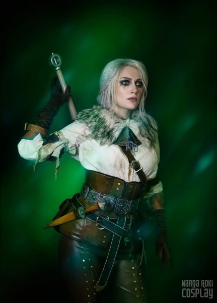 Завораживающий косплей на принцессу Цири из Ведьмака 3 Завораживающий косплей на принцессу Цири из Ведьмака 3