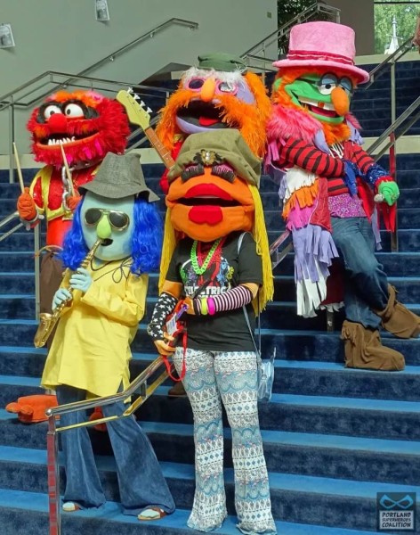 Слишком добротный косплей Маппетов Слишком добротный косплей Маппетов