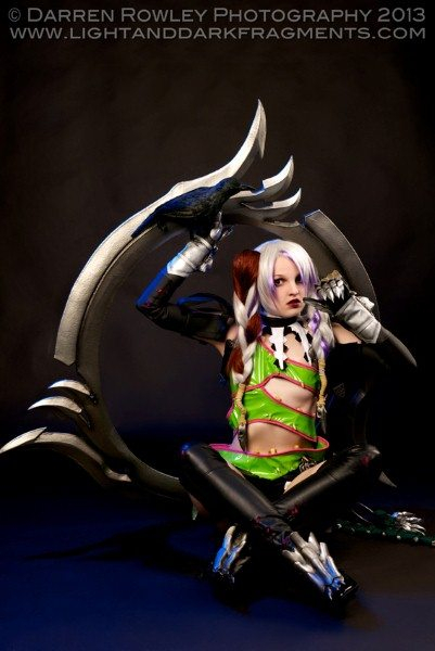 AlienQueen в образе Тиры из Soul Calibur AlienQueen в образе Тиры из Soul Calibur